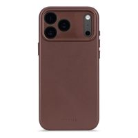 Decoded Coque en cuir MagSafe Apple iPhone 17 Pro Max - Chocolate Brown