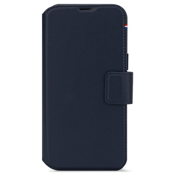 Decoded Portefeuille détachable 2 en 1 en cuir MagSafe Apple iPhone 16 Pro - Navy