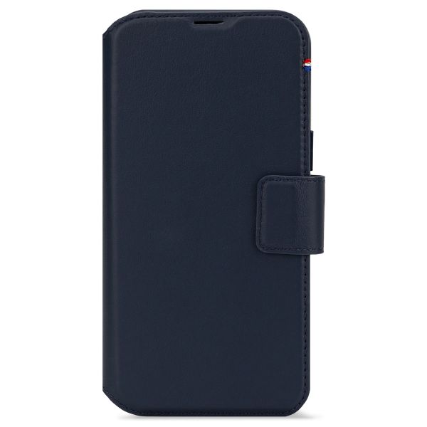 Decoded Portefeuille détachable 2 en 1 en cuir MagSafe iPhone 16 Pro - Navy