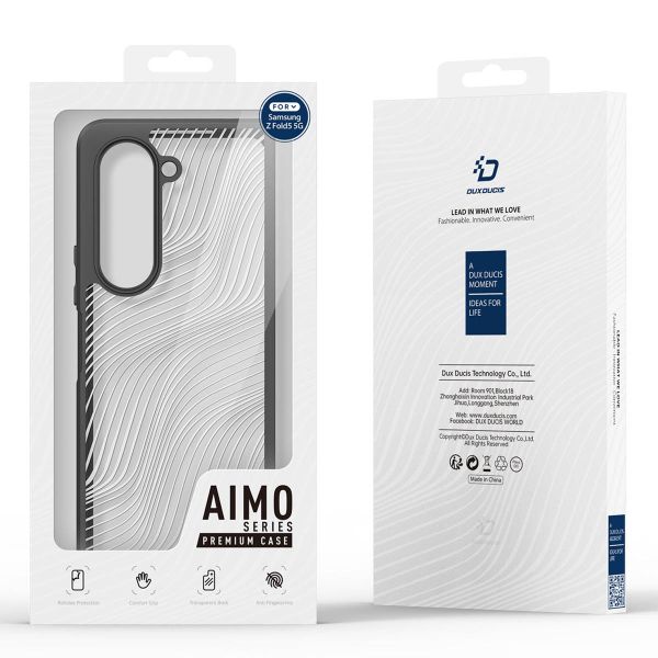 Dux Ducis Coque arrière Aimo Samsung Galaxy Z Fold 5 - Transparent