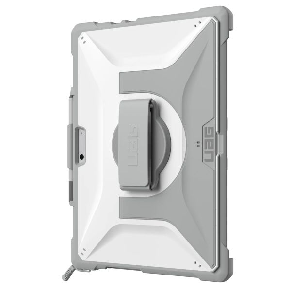 UAG Coque tablette Plasma Healthcare avec strap et bandoulière Microsoft Surface Pro 9 / Pro 10 - Blanc / Gris