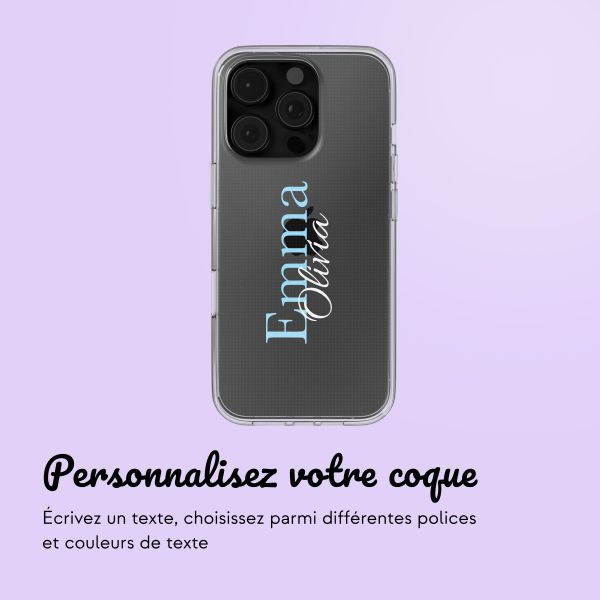 Coque avec votre propre photo et/ou texte Apple iPhone 16 Pro - Naam