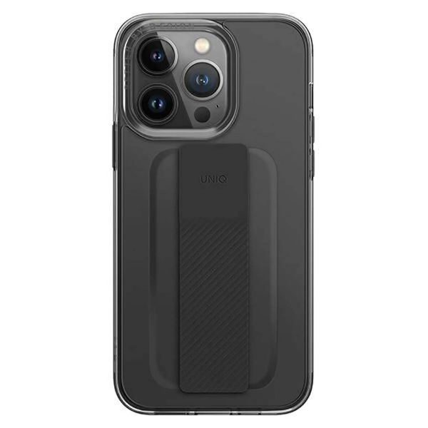 Uniq Coque arrière Heldro Flexgrip iPhone 14 Pro - Gris