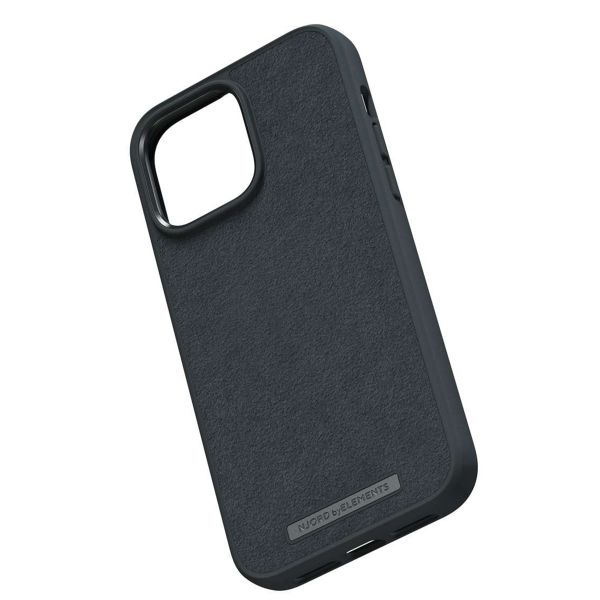 Njorð Collections Coque daim Comfort+ iPhone 14 Pro Max - Black