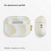Selencia Coque Vivid  Apple Airpods Pro 3 - Desert Waves Beige