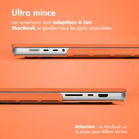 imoshion Coque rigide Apple MacBook Air 15 pouces (2023 / 2024 M3 chip / 2025 M4 chip) - Apricot Crush Orange