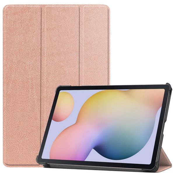 imoshion Coque tablette Trifold Samsung Galaxy Tab S8 / S7 - Rose Doré