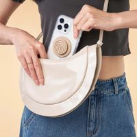 PopSockets PopGrip MagSafe Round - Curves Latte