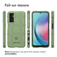 imoshion Coque Rugged Shield Samsung Galaxy A25 (5G) - Vert foncé