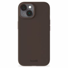 Holdit Coque Silicone Apple iPhone 14 / 13 - Chocolate