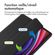 imoshion Coque tablette rigide Trifold Samsung Galaxy Tab S10 Plus / Tab S9 Plus / Tab S9 Plus FE 12.4 pouces - Noir