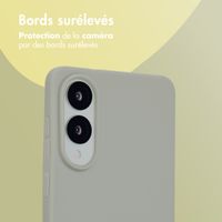 imoshion Coque Couleur Samsung Galaxy S25 Edge - Gris