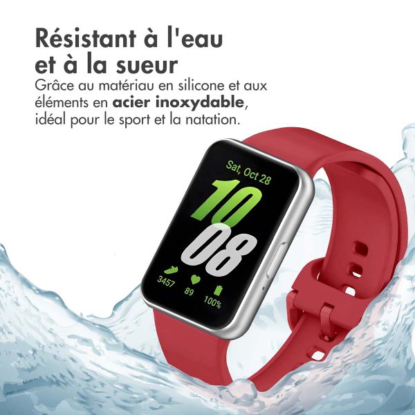 imoshion Bracelet silicone Samsung Galaxy Fit 3 - Rouge