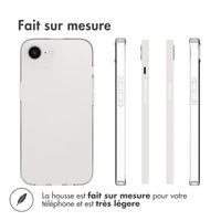 Accezz Coque Clear Apple iPhone 16e - Transparent