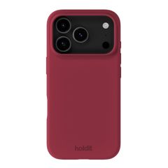 Holdit Coque Silicone Apple iPhone 17 Pro - Red Velvet