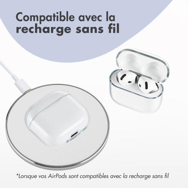 imoshion Coque rigide Clear Apple AirPods 4