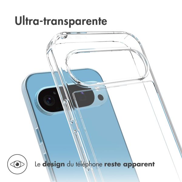 Accezz Coque Xtreme Impact Google Pixel 9 / 9 Pro - Transparent