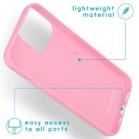 imoshion Coque Couleur iPhone 13 Pro Max - Rose