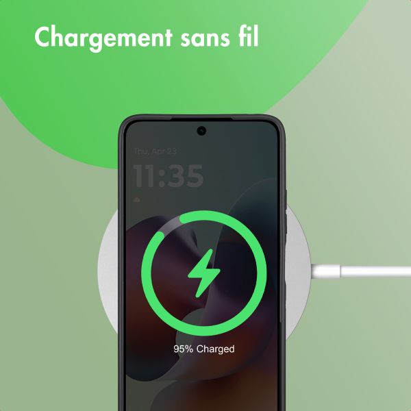 imoshion Coque Couleur Motorola Moto G56 - Noir