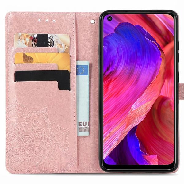 imoshion Etui de télephone Mandala Oppo A74 (5G) / A54 (5G) - Rose Doré