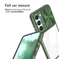 imoshion Coque arrière Camslider Samsung Galaxy S23 - Vert foncé