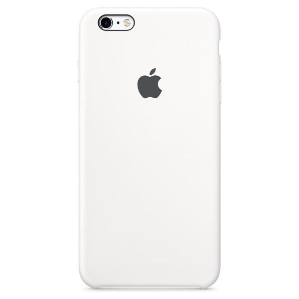 Apple Coque en silicone Apple iPhone 6(s) Plus - White