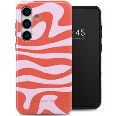 Selencia Coque arrière Vivid Samsung Galaxy S25 Plus - Dream Swirl Pink