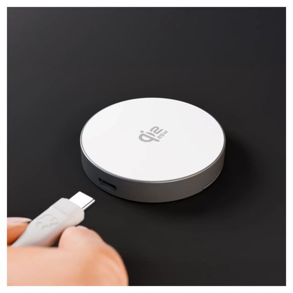 dbramante1928 Re-charge Wireless Magnetic Charger avec support 25W - Argent