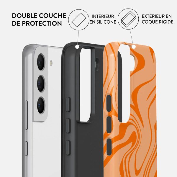 Burga Coque arrière Tough Samsung Galaxy S22 - High Vibrations