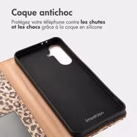 imoshion Étui de télephone portefeuille Design Samsung Galaxy A56 - Leopard Mood