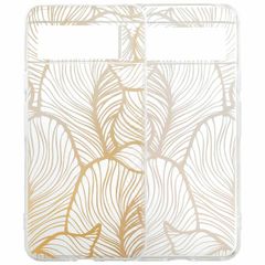 imoshion Coque Design Google Pixel 8 - Golden Leaves Transparent