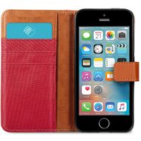 imoshion Étui de téléphone portefeuille Canvas Luxe iPhone SE / 5/5s