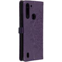 Etui de téléphone Mandala Motorola Moto G8 Power Lite