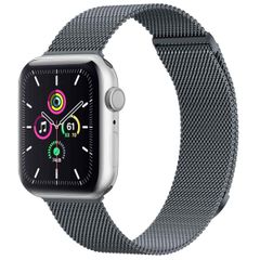 imoshion Bracelet magnétique milanais Apple Watch Series 1 á 9 / SE (38/40/41 mm) | Series 10 (42 mm) - Taille M - Gris