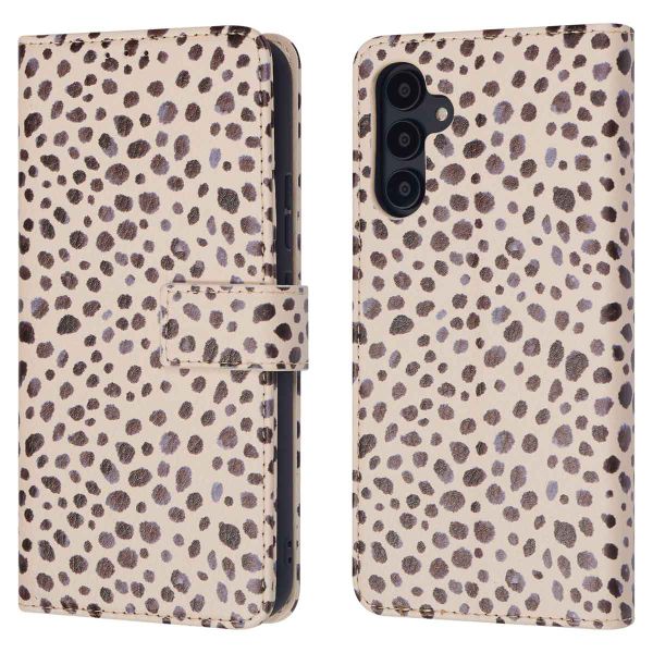 imoshion Étui de télephone portefeuille Design Samsung Galaxy A54 (5G) - Black And White Dots