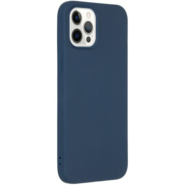imoshion Coque Couleur Apple iPhone 12 Pro Max - Bleu foncé
