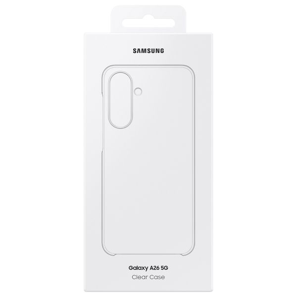 Samsung Original Coque rigide Clear Samsung Galaxy A26 - Clear