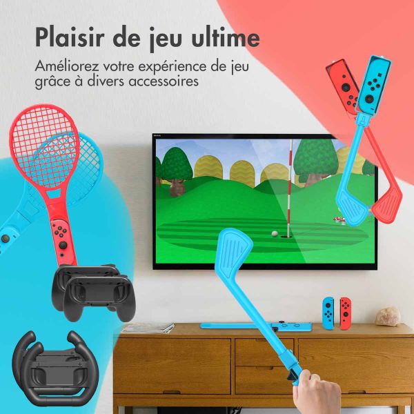 imoshion Ensemble Nintendo Switch - Ensemble d'accessoires de 34 pièces pour Nintendo Switch & Switch OLED