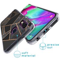 imoshion Coque Design Samsung Galaxy A40 - Black Graphic