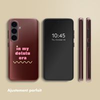 Selencia Coque arrière Vivid Samsung Galaxy S24 - Delulu
