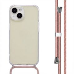 imoshion Coque avec dragonne Apple iPhone 15 - Rose Gold