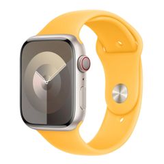 Apple Bracelet Sport Apple Watch Series 1 t/m 11 / SE / Ultra (44/45/46/49 mm) - Taille S/M - Sunshine