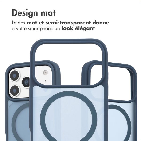 imoshion Coque Color Guard avec MagSafe Apple iPhone 17 Pro - Bleu foncé