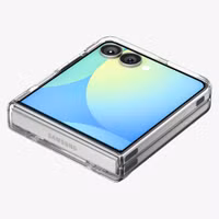 Spigen Coque Ultra Hybrid Pro MagFit Samsung Galaxy Z Flip 7 - Clear / White