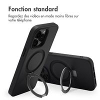Accezz Coque Ring Stand avec MagSafe Apple iPhone 14 Pro Max - Noir