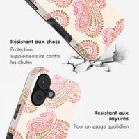 Selencia Coque arrière Vivid Apple iPhone 17 - Paisley Blush