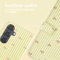 imoshion Étui de télephone portefeuille Design Samsung Galaxy S25 - Garden Stripes