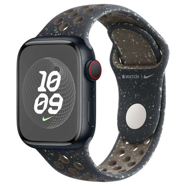 Apple Nike Sport Band Apple Watch Series 1 á 9 / SE (38/40/41 mm) | Series 10 (42 mm) - Taille S/M - Midnight Sky