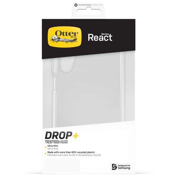 OtterBox Coque arrière React Samsung Galaxy A25 (5G) - Clear