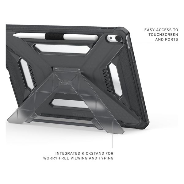 UAG Coque tablette Scout Apple iPad Air 11 pouces (2026) M4 / (2025) M3 / (2024) M2 - Ash